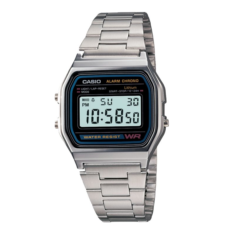 Đồng hồ Casio A158WA-1DF Chính Hãng Đồng hồ Casio A158WA-1DF Chính Hãng
