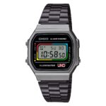 Đồng hồ Casio A168WEUC-1ADR Chính Hãng (đen)
