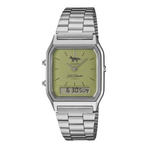 Đồng hồ Casio Nam AQ-230ECK-3ADR Chính Hãng (xanh lá)