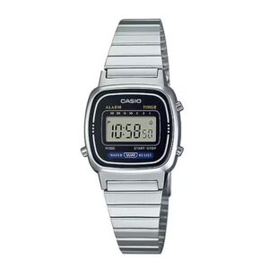 Đồng hồ Casio nữ LA670WD-1SDF chính hãng (xám)