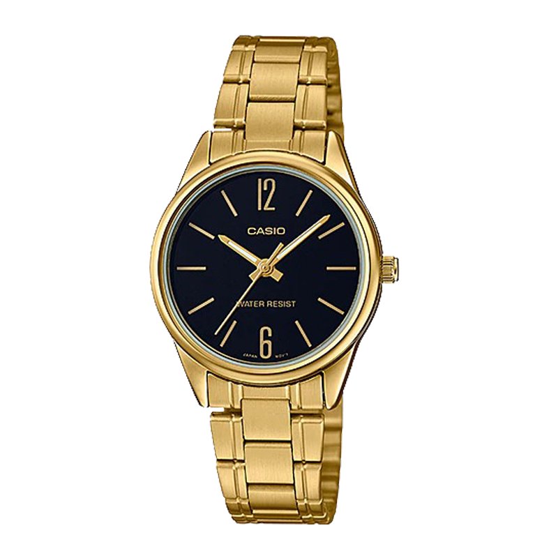 Đồng hồ Casio Nữ LTP-V005G-1BUDF Chính Hãng Đồng hồ Casio Nữ LTP-V005G-1BUDF Chính Hãng