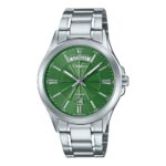 Đồng hồ Casio Nam MTP-1381D-3AVDF Chính hãng (xanh lá)